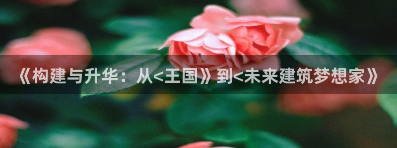 威九国际精彩推荐：《构建与升华：从<王国》到<未来建筑梦想家》