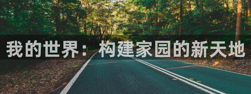威九国际mv：我的世界：构建家园的新天地