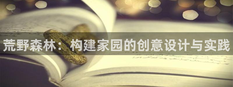 威九国际66m66模式视频：荒野森林：构建家园的创意设计与实践