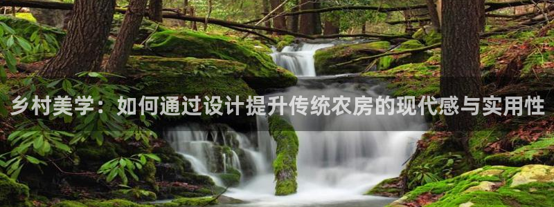 威九国际网站入口地址查询：乡村美学：如何通过设计提升传统农房的现代感与实用性