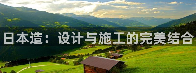 威九国际女明星：日本造：设计与施工的完美结合