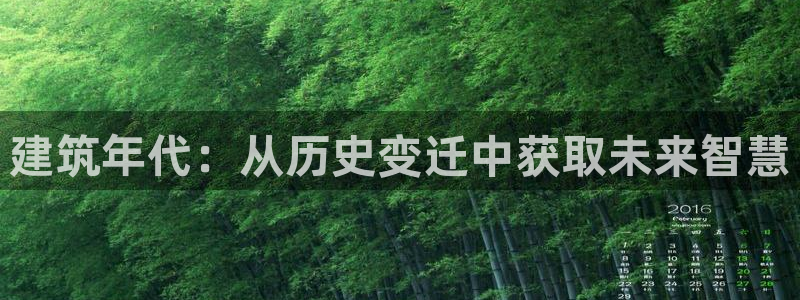 威九国际取款不会被骗吧吗：建筑年代：从历史变迁中获取未来智慧