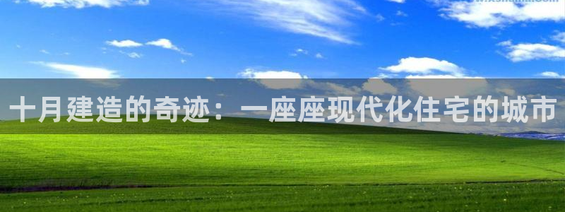 威九国际78mb玩法：十月建造的奇迹：一座座现代化住宅的城市