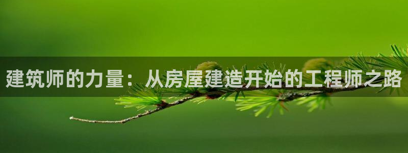 威九国际EVA0001：建筑师的力量：从房屋建造开始的工程师之路