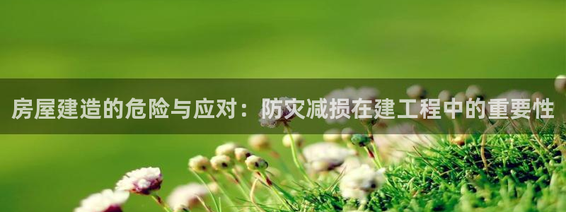 威九国际能提现吗是真的吗：房屋建造的危险与应对：防灾减损在建工程中的重要性