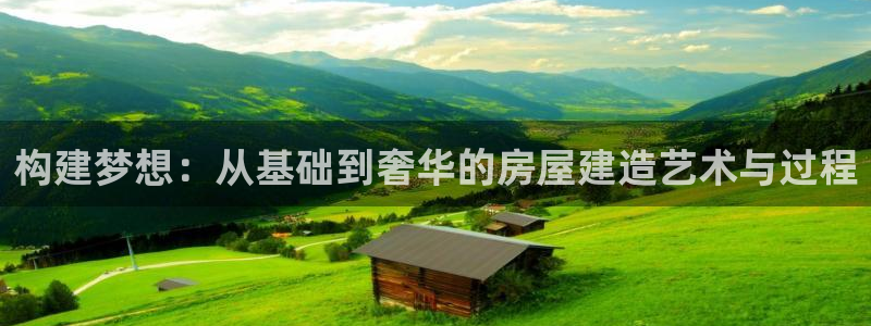 威九国际66m66：构建梦想：从基础到奢华的房屋建造艺术与过程