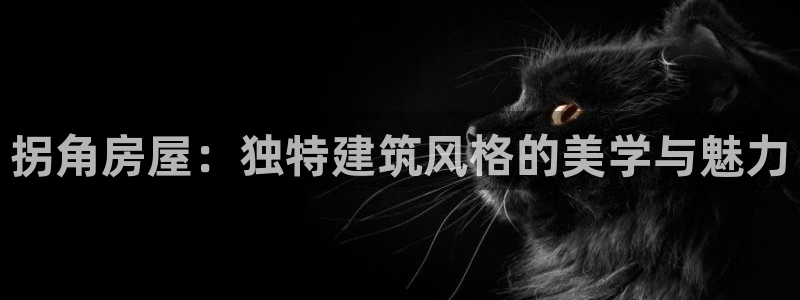 威九国际留学：拐角房屋：独特建筑风格的美学与魅力