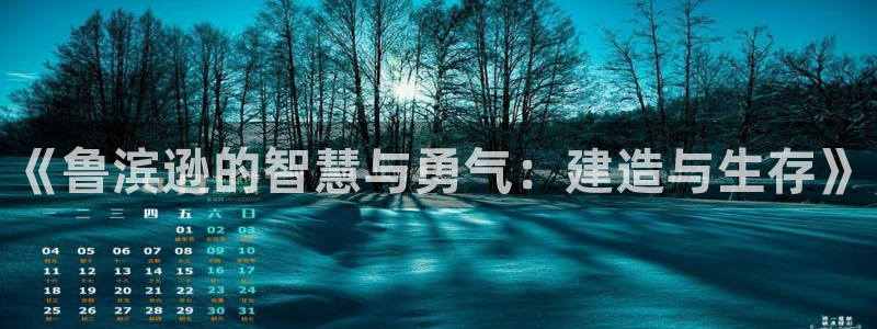 威九国际男演员：《鲁滨逊的智慧与勇气：建造与生存》