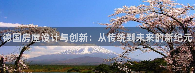 威九国际空降服务怎么样：德国房屋设计与创新：从传统到未来的新纪元