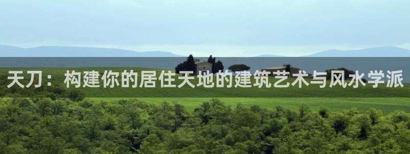 威九国际空降视频：天刀：构建你的居住天地的建筑艺术与风水学派