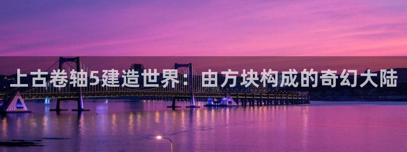 威九国际78mapp：上古卷轴5建造世界：由方块构成的奇幻大陆